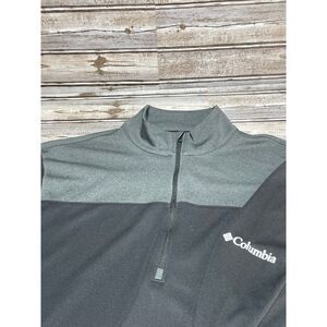 Columbia Golf Men's 1/4 Zip Black Size‎ Medium